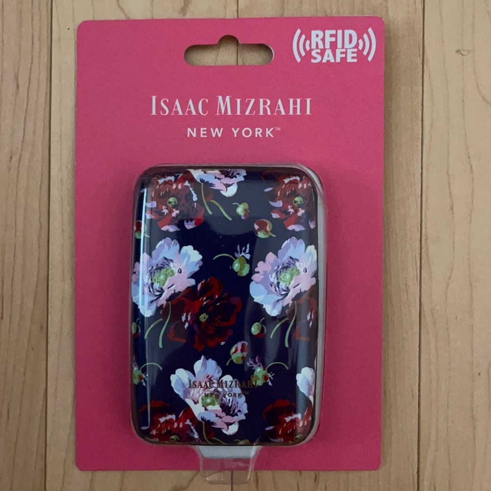 Issac Mizrahi Women RDIF SAFE Aluminum Wallet